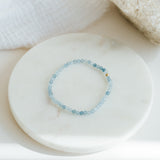 Maris Aquamarin Armband