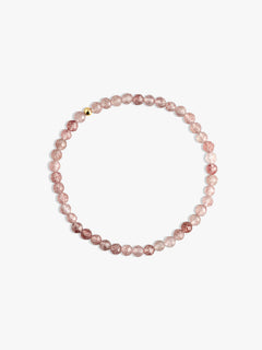 Blossom Erdbeerquarz Armband