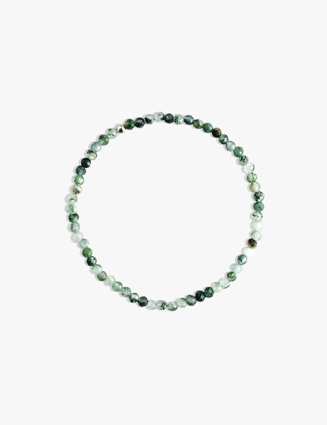 Evergreen Moosachat Armband