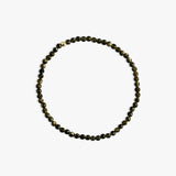 Golden Veil Gold Sheen Obsidian Armband