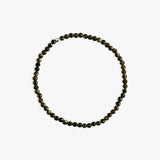 Golden Veil Gold Sheen Obsidian Armband