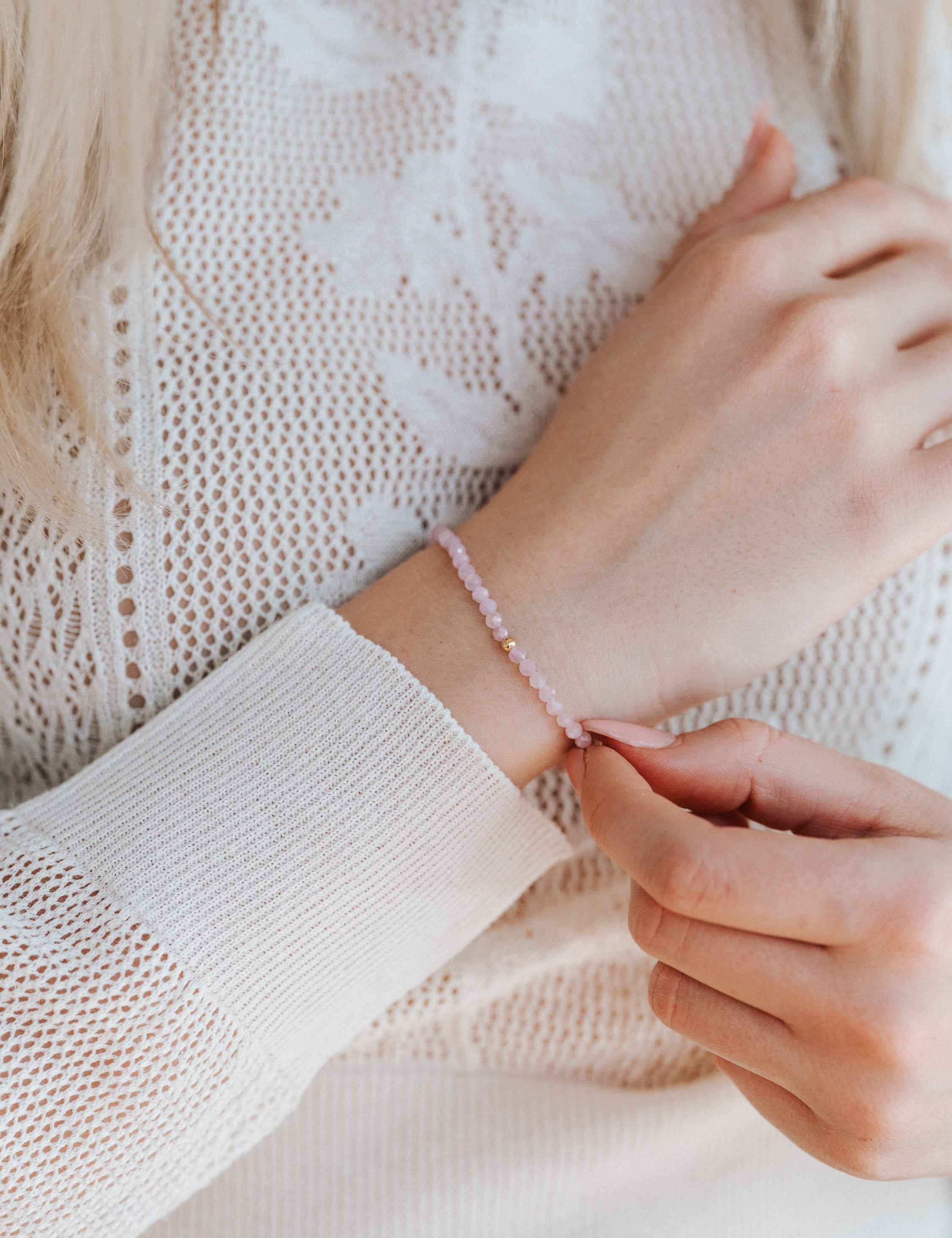 Heartwhisper Kunzit Armband