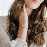 Maris Aquamarin Armband