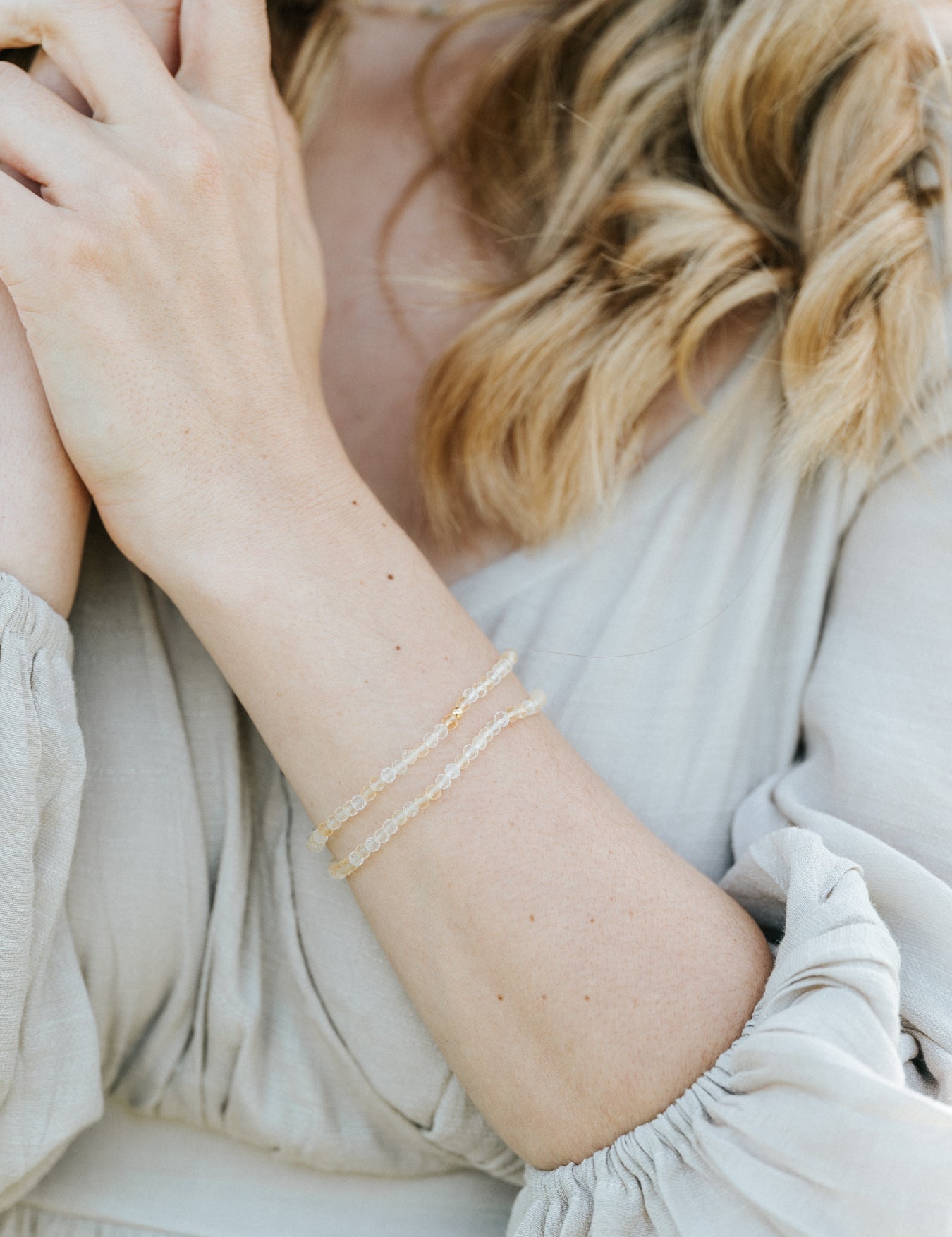 Solaris Citrin Armband