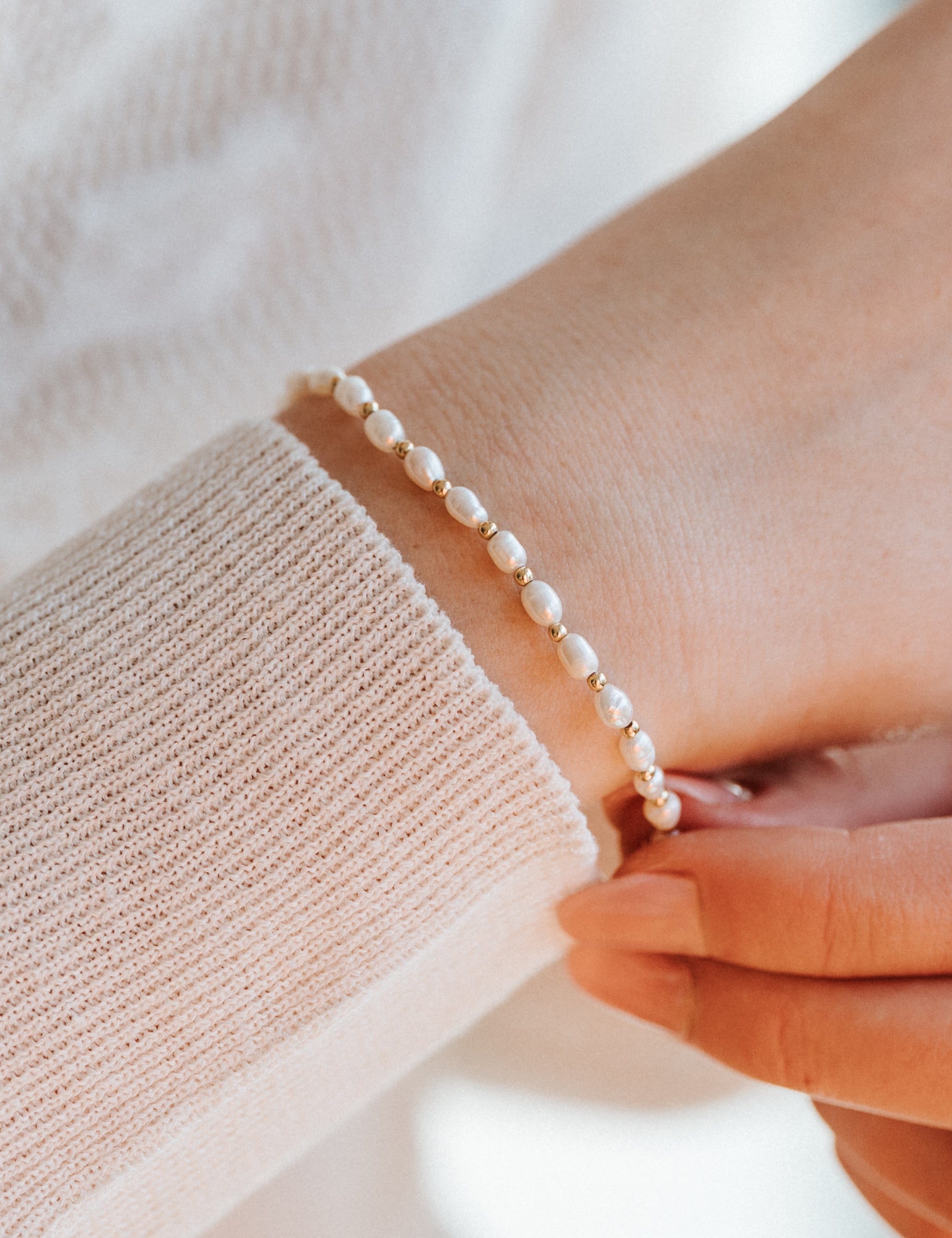 Nova Süßwasserperlen Armband