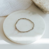 Grounded Roots Rauchquarz Armband