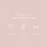 Amora Rosenquarz Armband