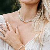 Sorbet Morganit Kette