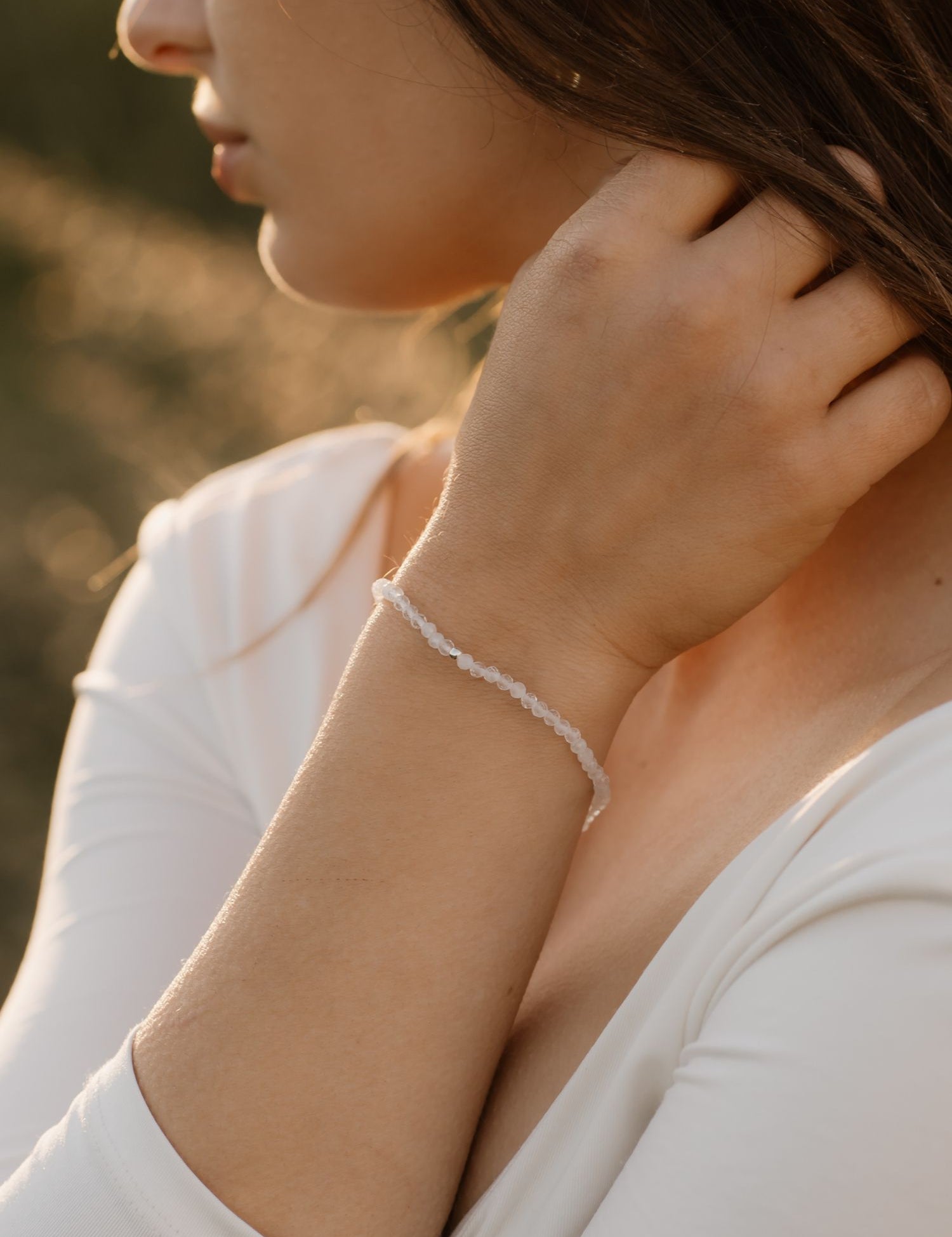 Clarity Bergkristall Armband