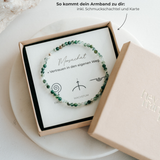 Evergreen Moosachat Armband